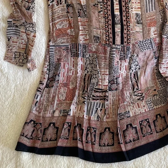Anthropologie Midi Dress 🫶🏻 Size L - Picture 6 of 9